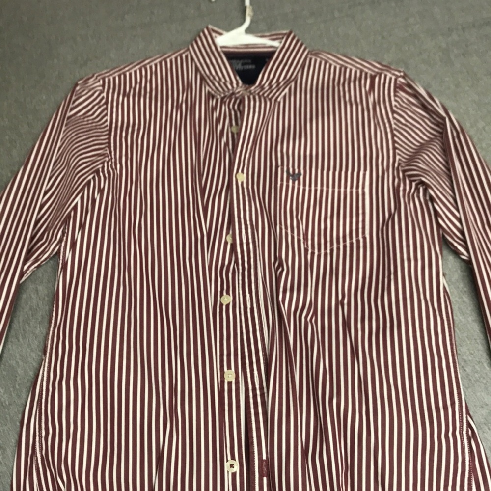 American eagle button up
